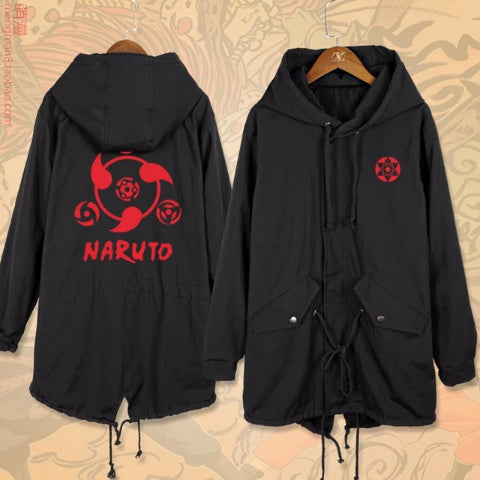 Veste Uchiha Sharingan Noire