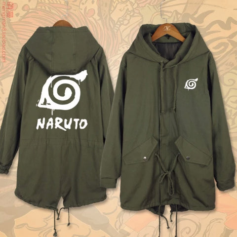 Veste Uchiha Sharingan Verte