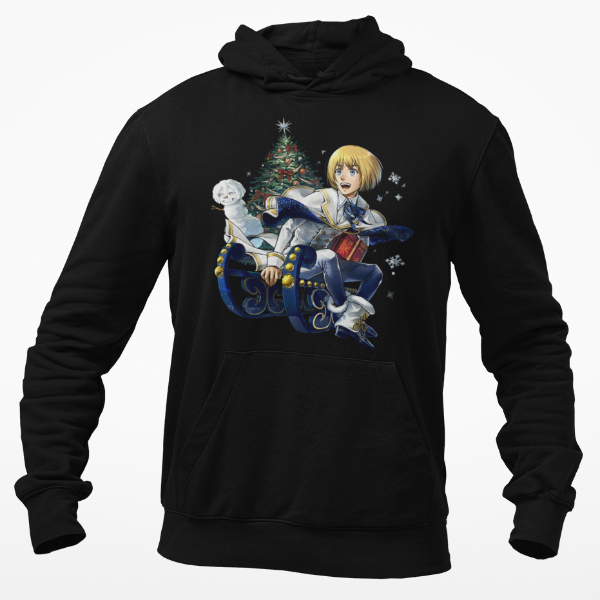 Sweat Armin Noël Attaque Des Titans noir