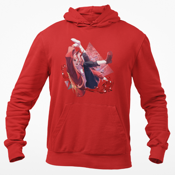 Sweat Power Chainsaw Man rouge