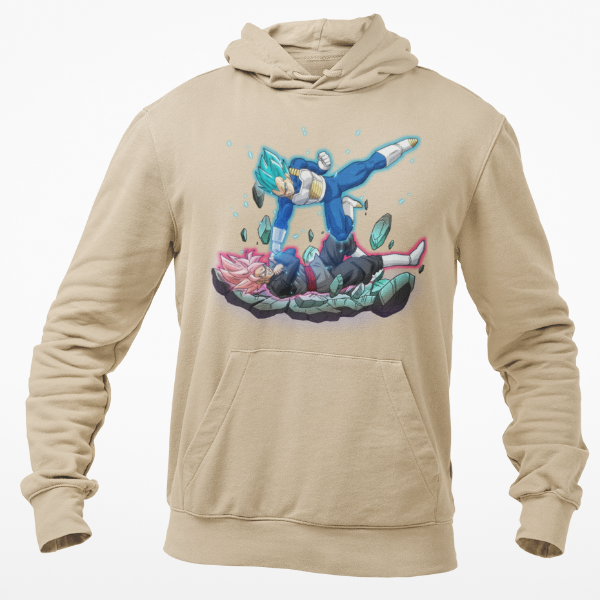 Sweat Vegeta vs Rosé Manga Dragon Ball Z beige