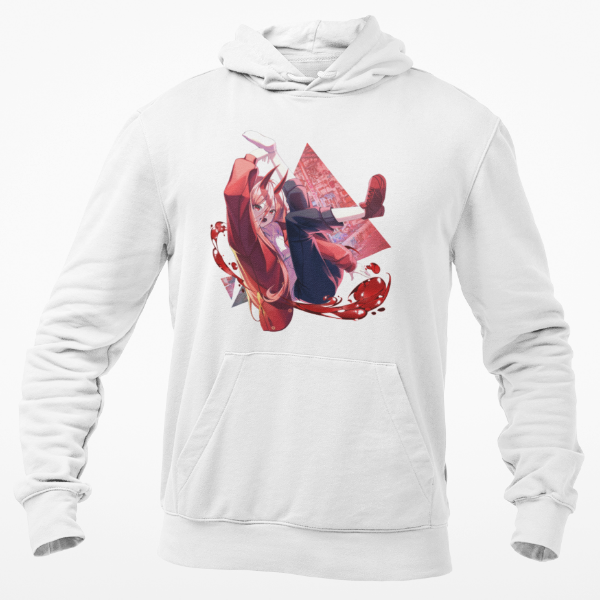 Sweat Power Chainsaw Man blanc