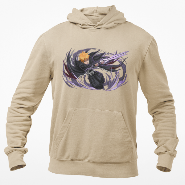Sweat Ichigo Bankai Manga Bleach beige