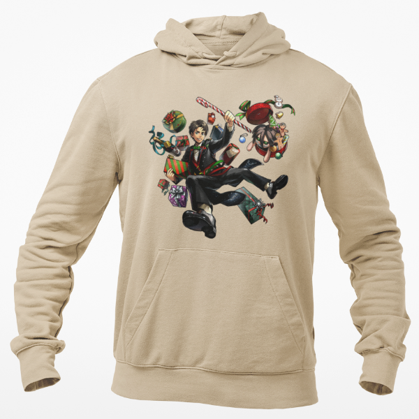 Sweat Eren Noël Attaque Des Titans beige