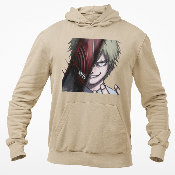 Sweat Denji Chainsaw Man beige