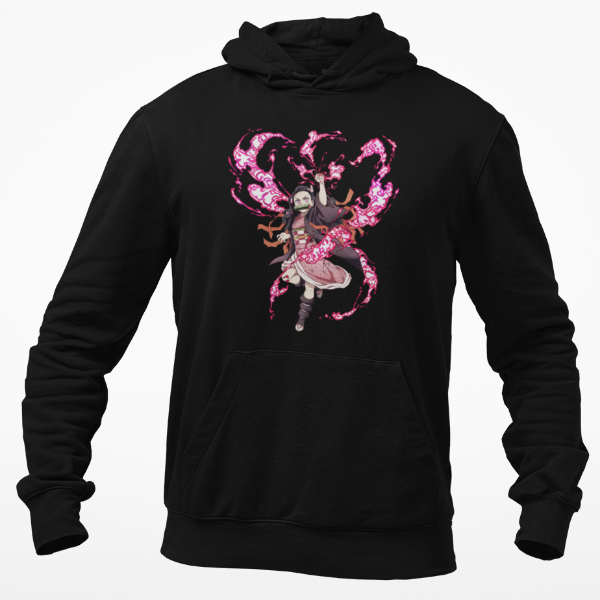 Sweat à Capuche Nezuko Demon Slayer noir