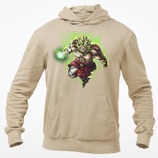Sweat Broly SSJ Manga Dragon Ball Z beige