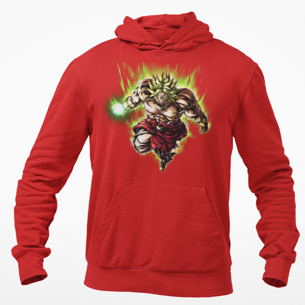 Sweat Broly SSJ Manga Dragon Ball Z rouge