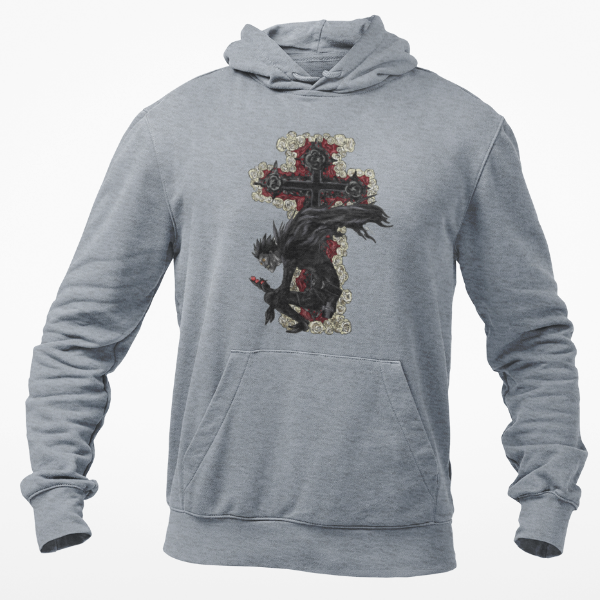 Sweat Ryuk Cross Manga Death Note gris