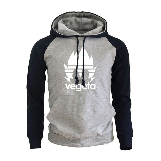 Sweat Dragon Ball Adidas gris bleu