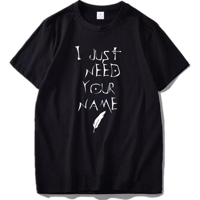 T-Shirt Death Note I Just Need Your Name