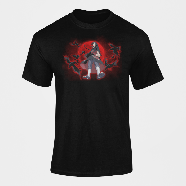 T-shirt Itachi Uchiha Adulte noir