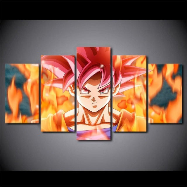 Cornice per foto in tela Dragon Ball Super