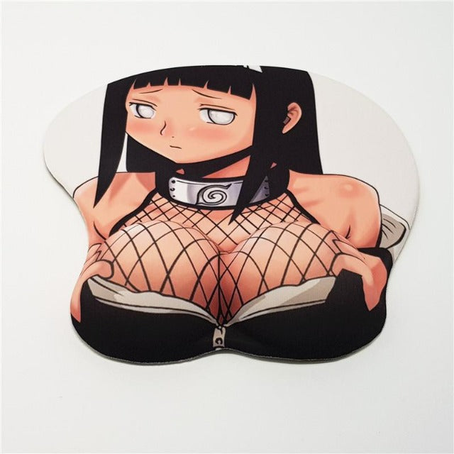 Tapis de Souris 3D Hinata Hyuga Naruto Boobs