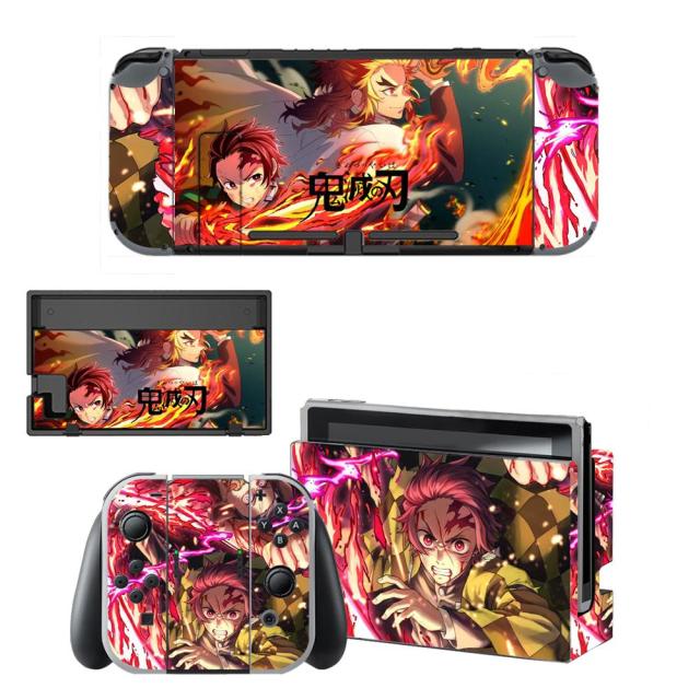 Autocollants Nintendo Switch Anime