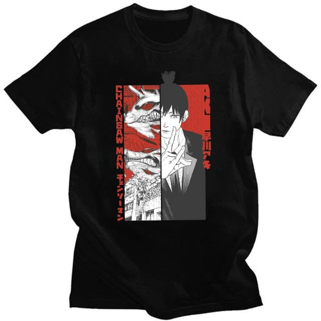 T-Shirt Maglietta Chainsaw Man