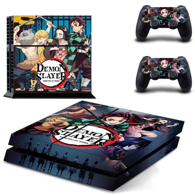 Sticker Autocollant PS4 Demon Slayer