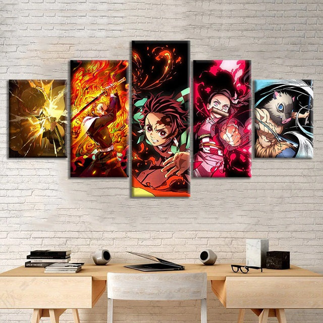 Tableaux Cadres Demon Slayer