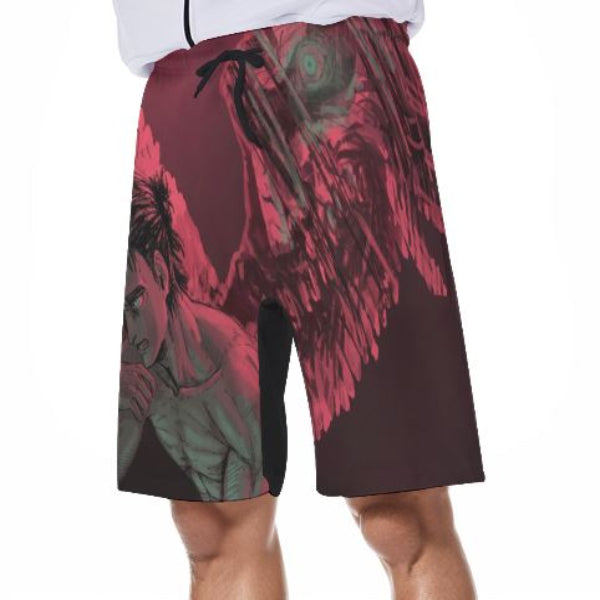 Short de bain Attaque des Titans Eren AOT