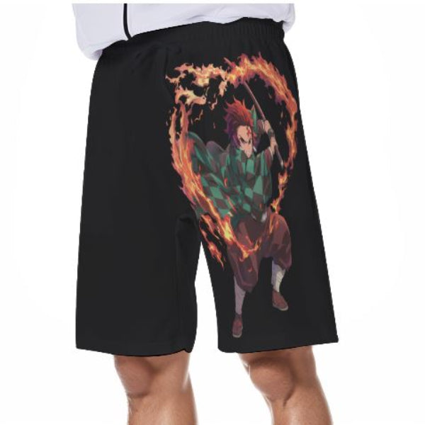 Short de bain Demon Slayer Tanjiro