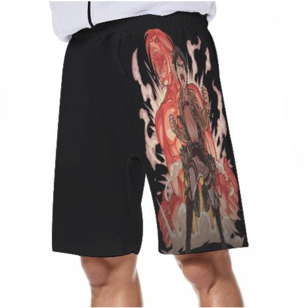 Short de bain Attaque des Titans Eren Titan Assaillant