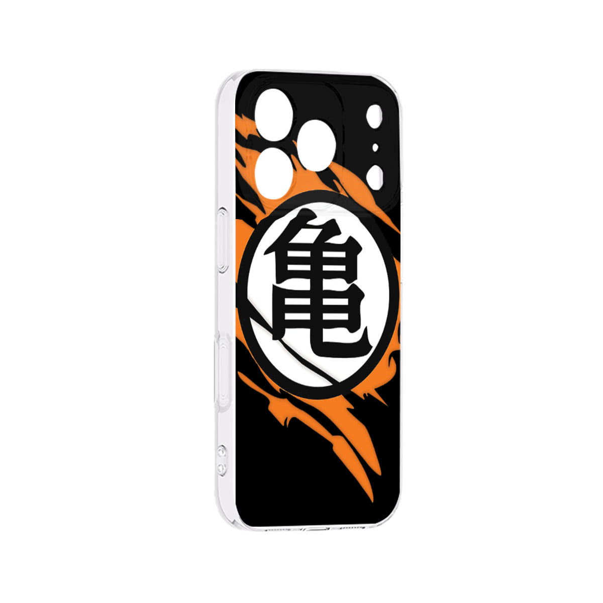 Coque de téléphone pour iPhone Dragon Ball Kanji orange