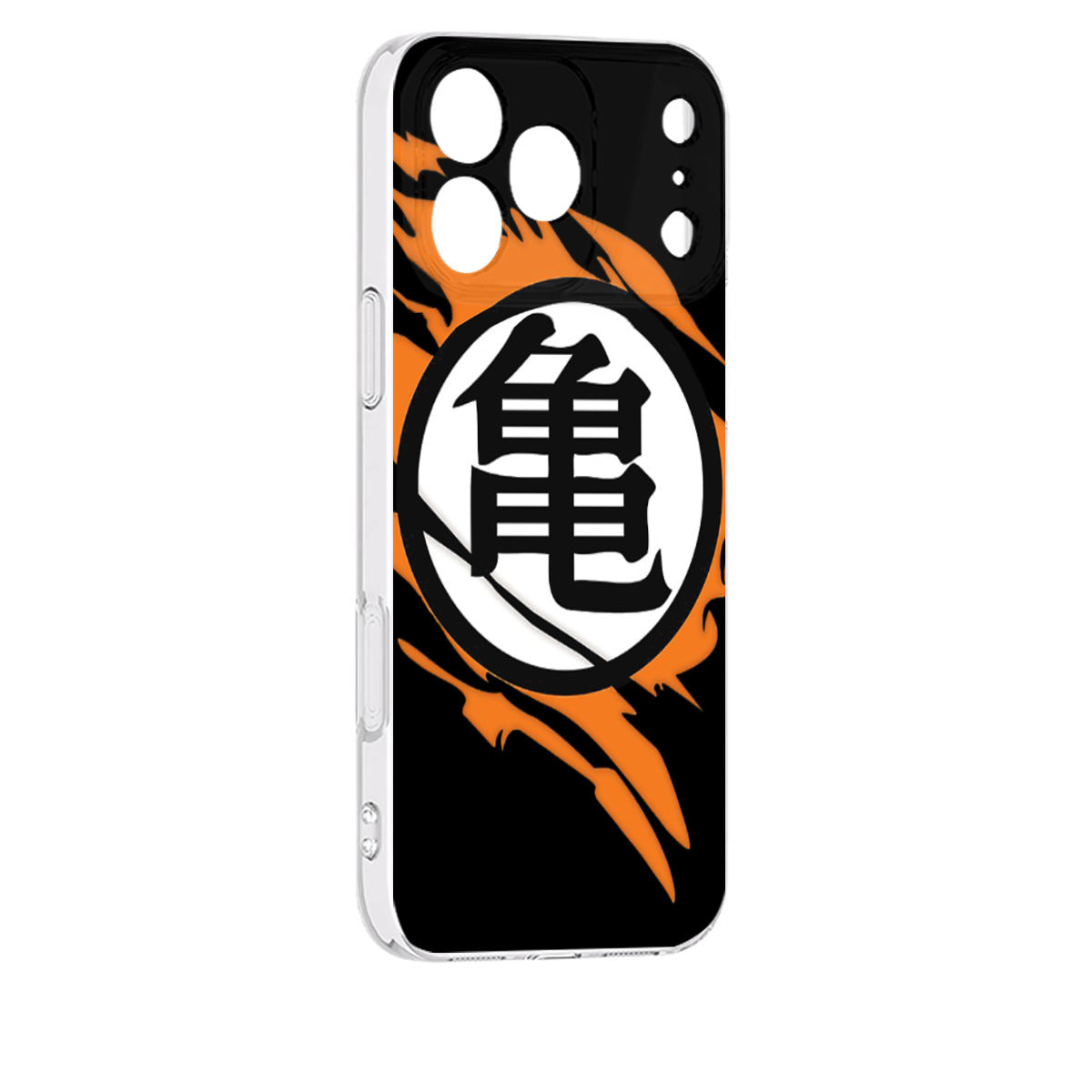 Coque de téléphone pour iPhone Dragon Ball Kanji orange