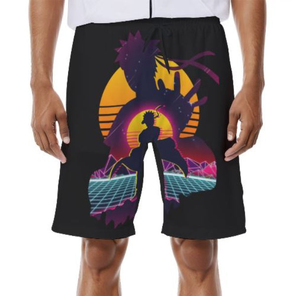 Short de bain Naruto rétro