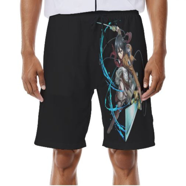 Short de bain Attaque des Titans Mikasa Ackerman
