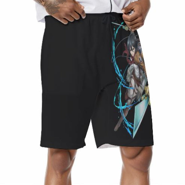 Short de bain Attaque des Titans Mikasa Ackerman