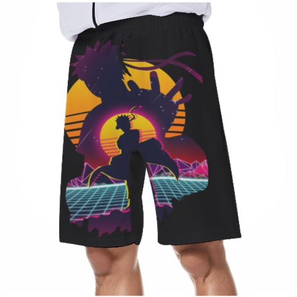 Short de bain Naruto rétro