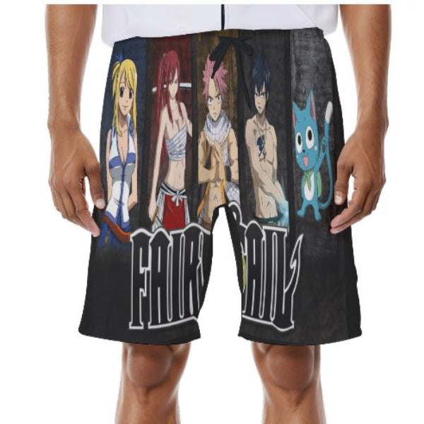 Short de bain Fairy Tail personnages