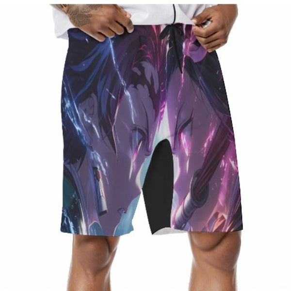 Short de bain Demon Slayer Tanjiro & Nezuko