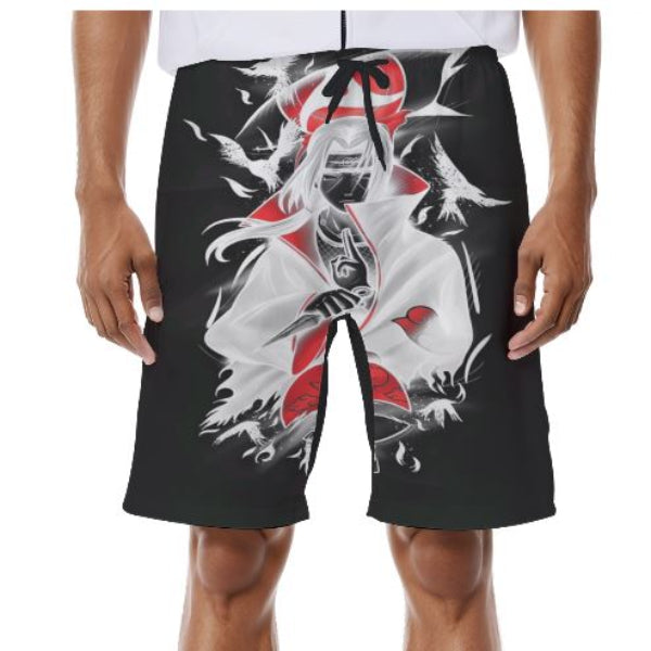 Short de bain Naruto Itachi corbeaux 