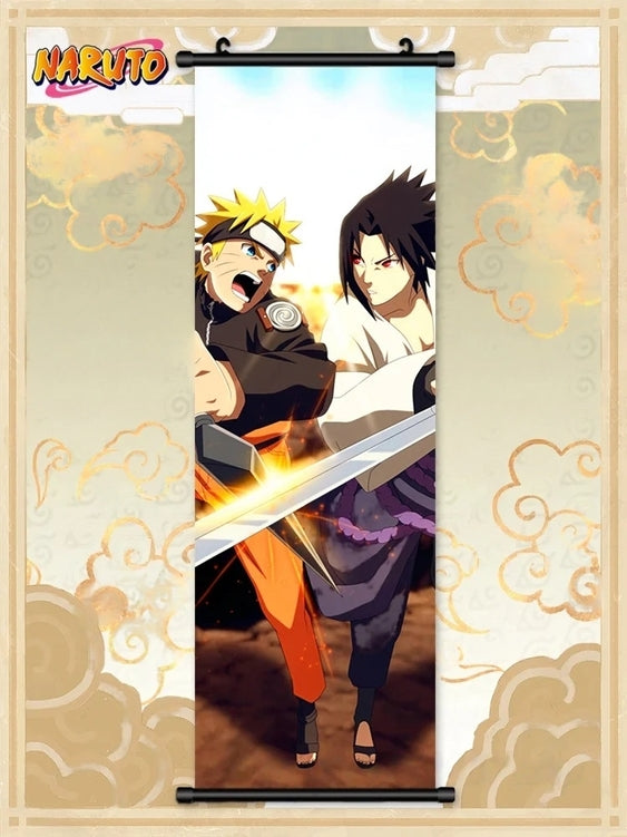 Affiche Poster Naruto &amp; Sasuke