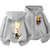 Gilet Enfant Naruto Ermite gris