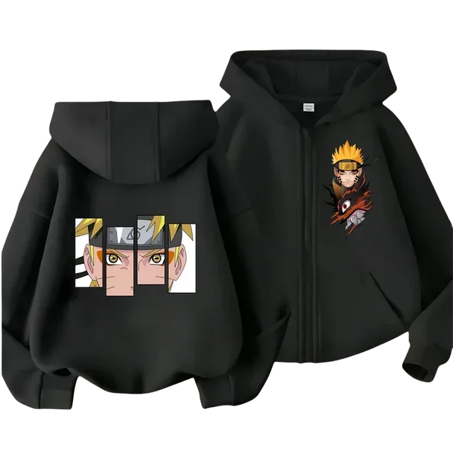 Gilet Enfant Naruto Sage Mode noir