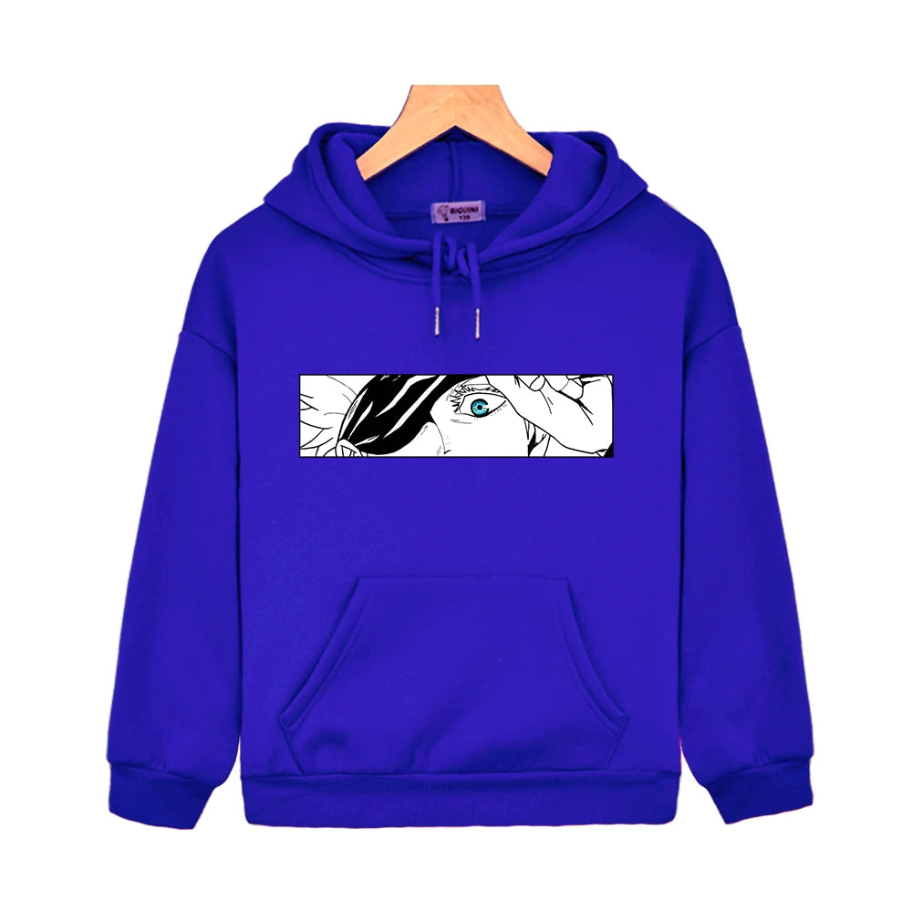 Sweat Pull Enfant Jujutsu Kaisen Satoru BLEU