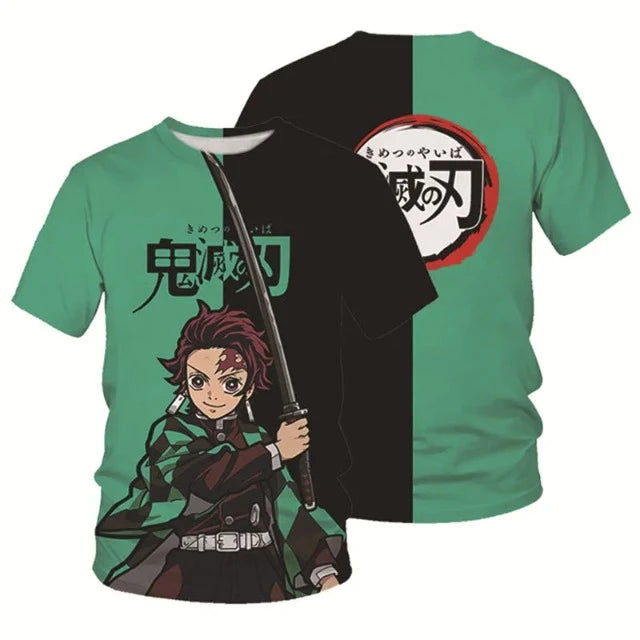 T-Shirt pour Enfant Demon Slayer Tanjiro