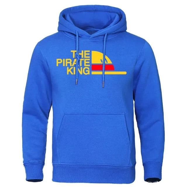 Sweat One Piece The Pirate King bleu