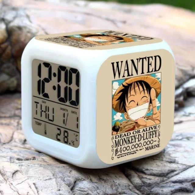 Réveil One Piece Wanted Luffy