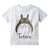 T-Shirt Enfant Totoro Fille et Garçon BLANC