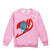 Pull pour Enfant Fairy Tail Happy Sweatshirt Garçon Fille rose
