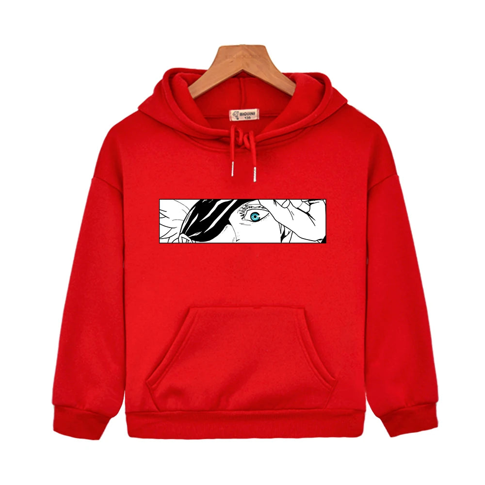 Sweat Pull Enfant Jujutsu Kaisen Satoru ROUGE