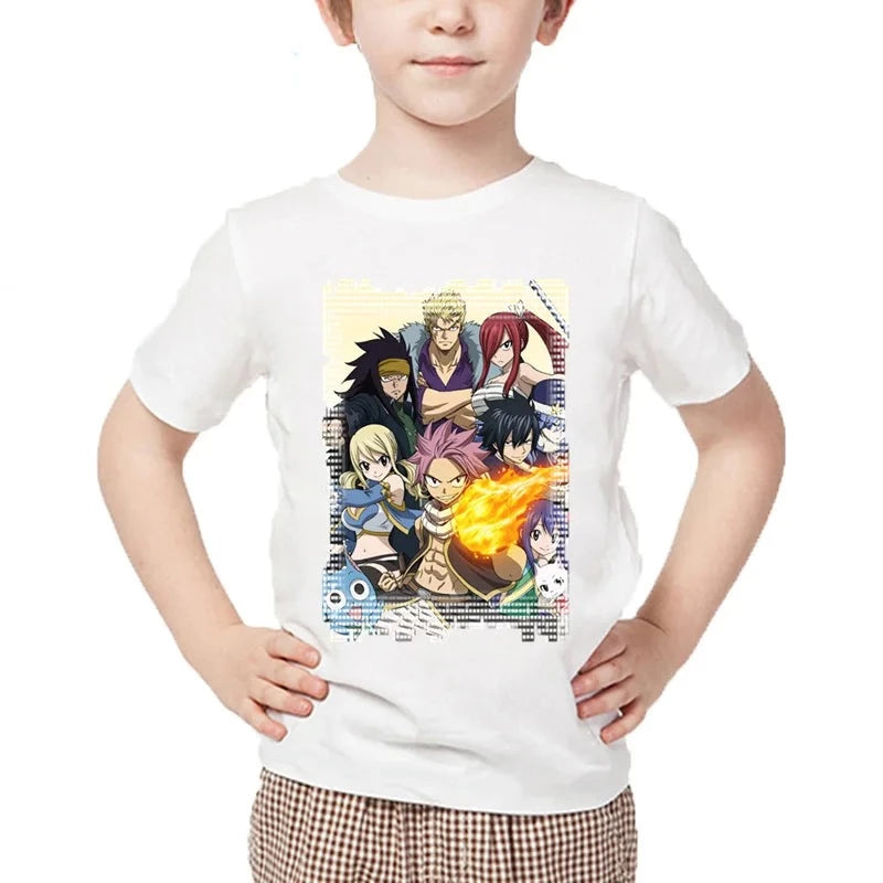 T-Shirt pour Enfant Manga Fairy Tail