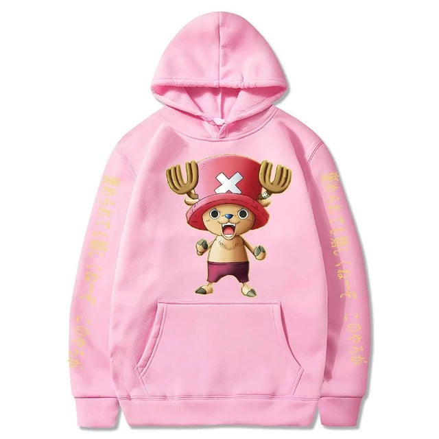 Sweat Pull One Piece Tony Tony Chopper Rose