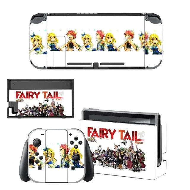 Sticker Autocollant Nintendo Switch Fairy Tail Manga