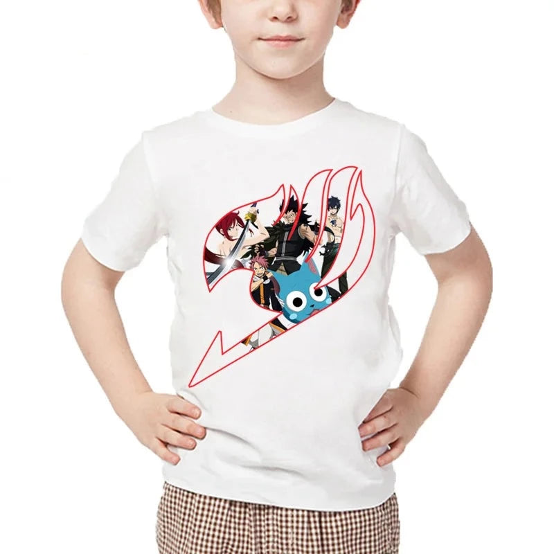 T-Shirt pour Enfant Fairy Tail Guilde