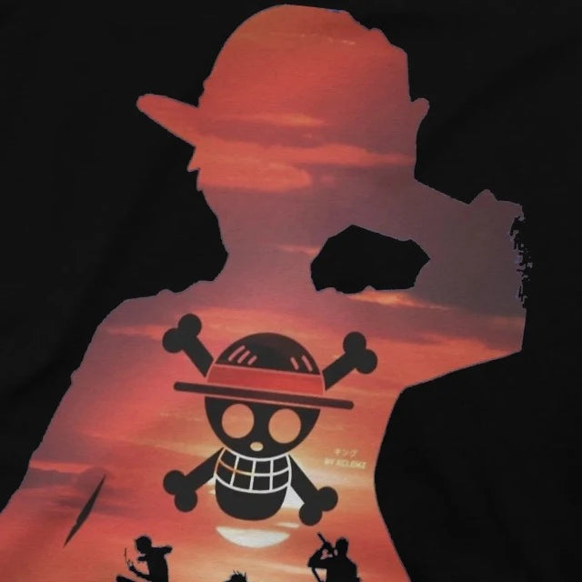 T-Shirt Maglietta One Piece Luffy Jolly Roger