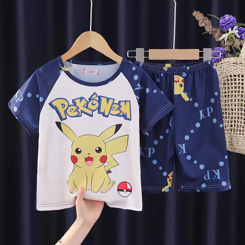 Pyjama Enfant Pokémon Pikachu KP Fille Garçon